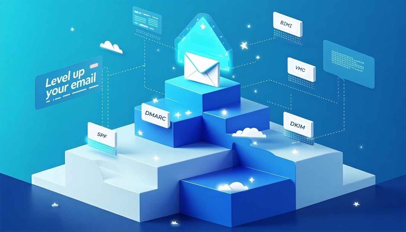 Kapcsolat SPF DKIM DMARC VMC BIMI